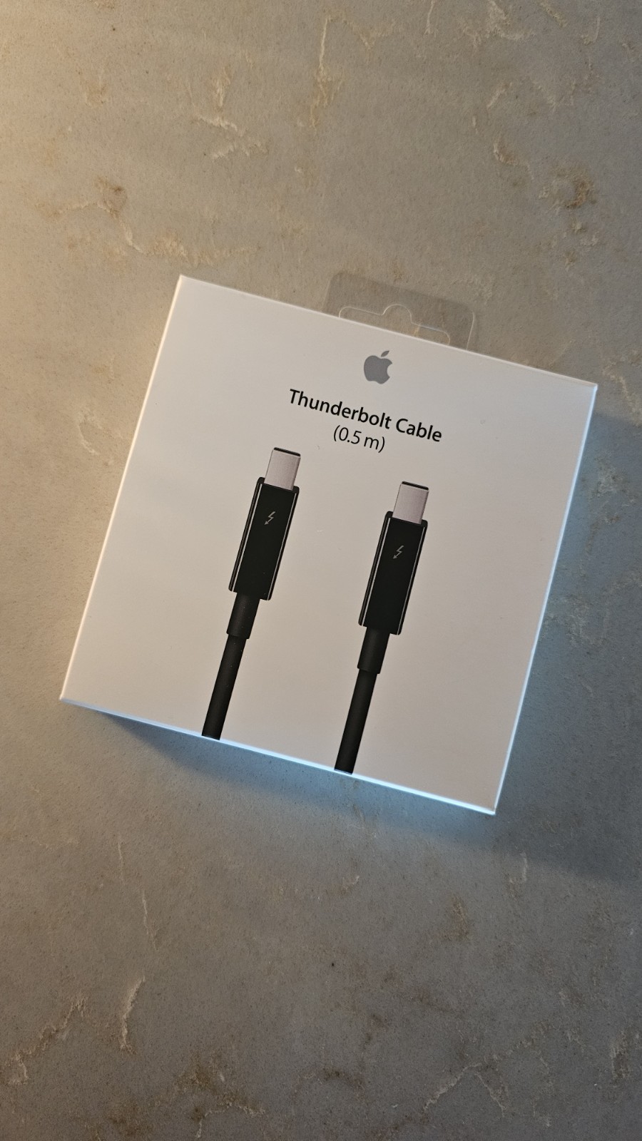 OFFICIAL GENUINE APPLE THUNDERBOLT 2 CABLE 0.5M FOR IMAC/MACBOOK A1410 MF640LLA OFFICIAL GENUINE APPLE THUNDERBOLT 2 CABLE 0.5M FOR IMAC/MACBOOK A1410 MF640LLA