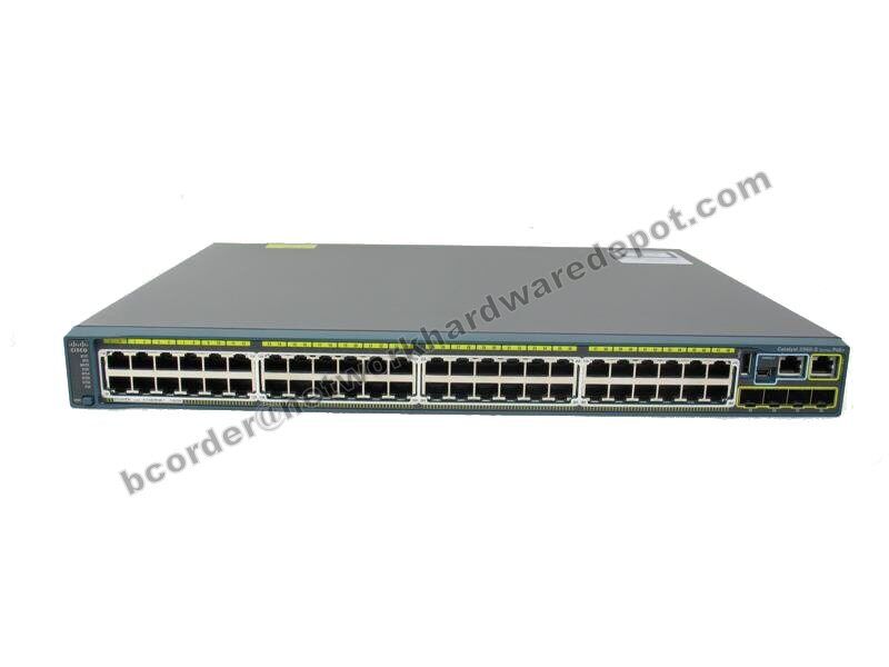 Cisco WS-C2960S-48FPS-L 48-Port Gigabit PoE+ Switch 2960S - 1 Year Warranty