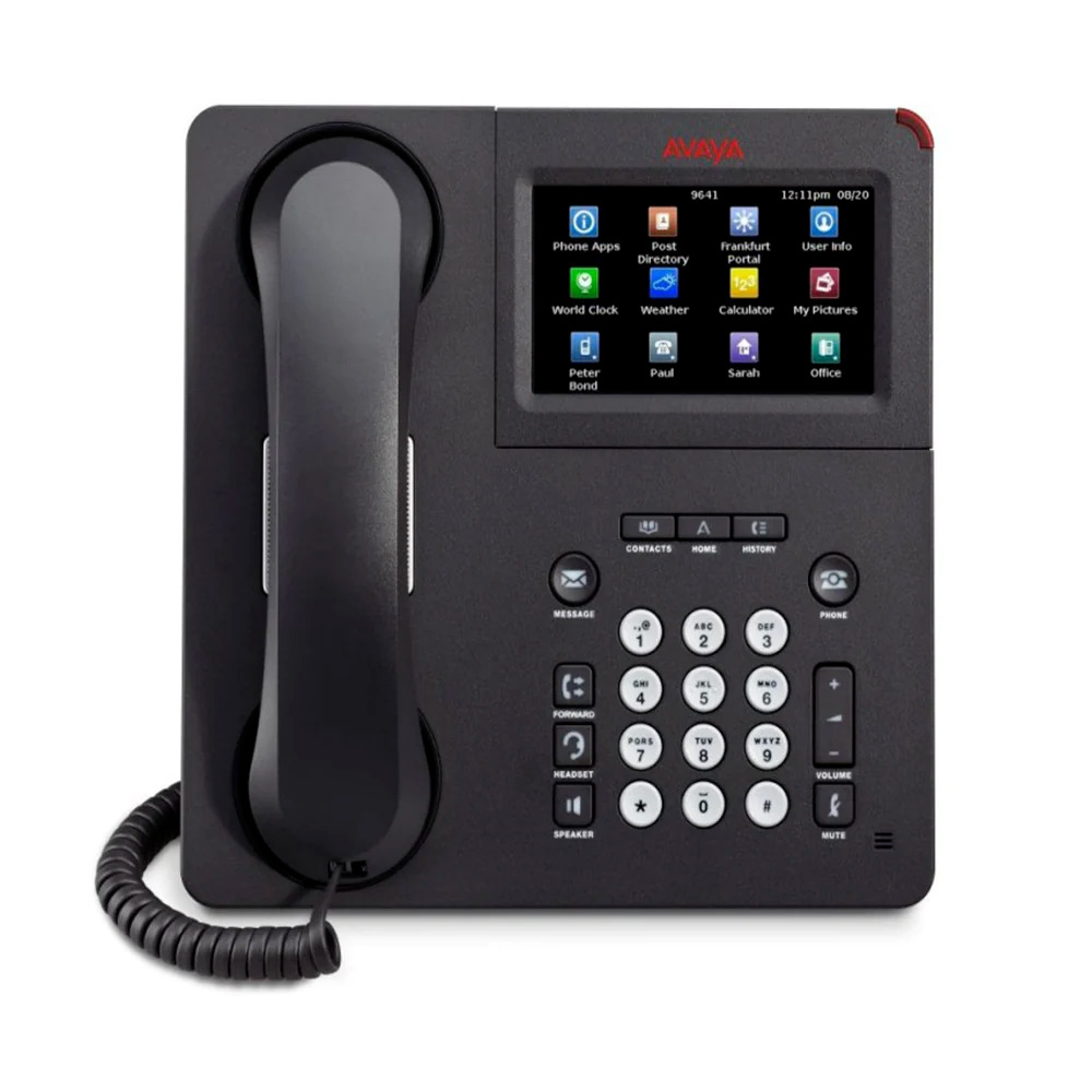 Avaya 9641GS Touchscreen Gigabit IP Deskphone TAA (9641GS) (700509409) Used