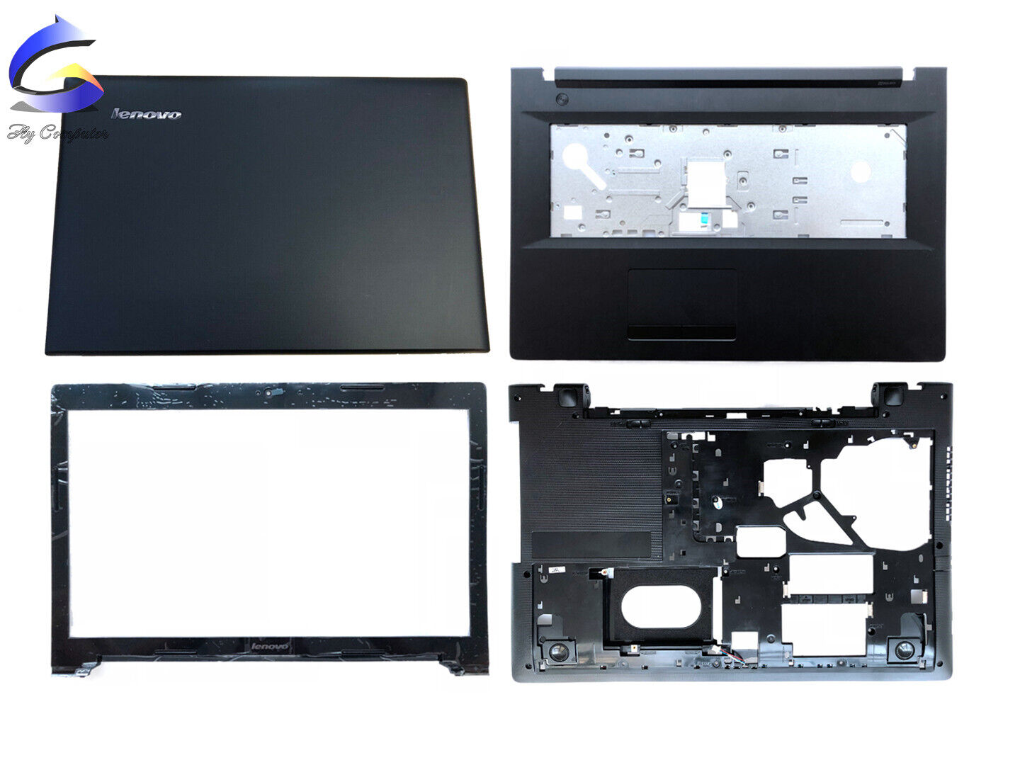 New Lenovo G70-70 G70-80 LCD Back Cover Lid + LCD Bezel + Palmrest + Bottom Case