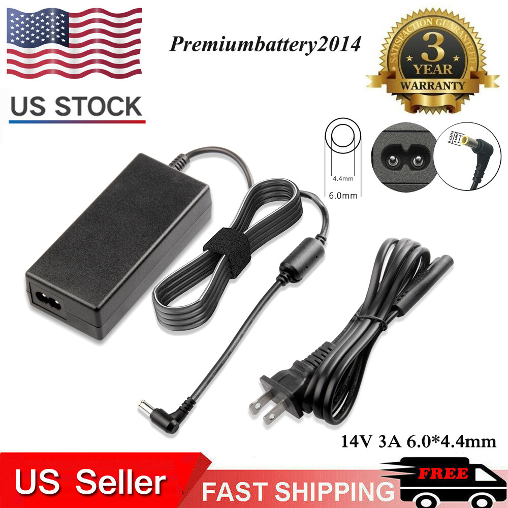 AC/DC Adapter 14V 3A Samsung Monitor TV LCD LED Power Supply Cord US AC/DC Adapter 14V 3A Samsung Monitor TV LCD LED Power Supply Cord US