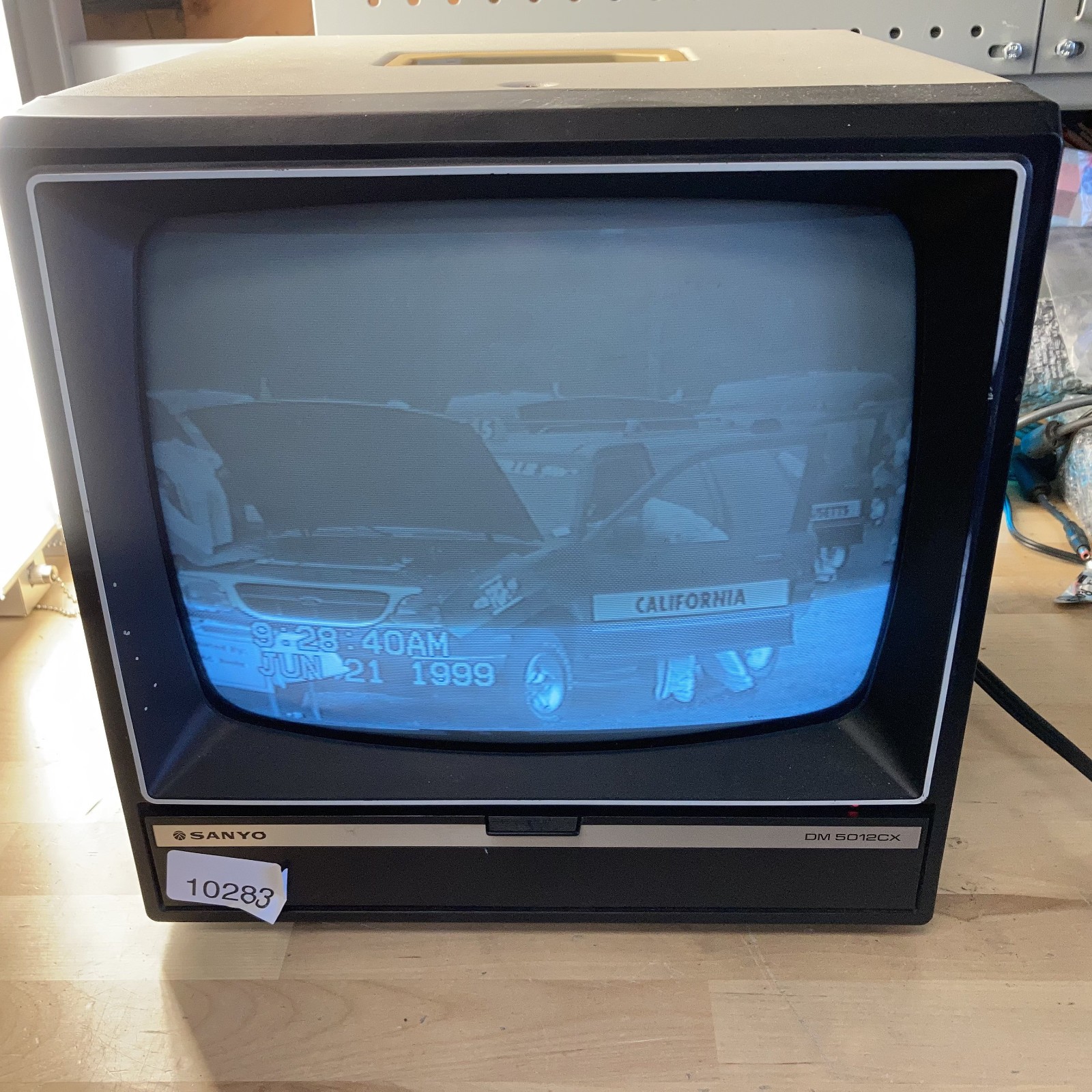 Sanyo DM 5012CM Solid State Data Display Monitor Working Vintage 1980s 80s Sanyo DM 5012CM Solid State Data Display Monitor Working Vintage 1980s 80s