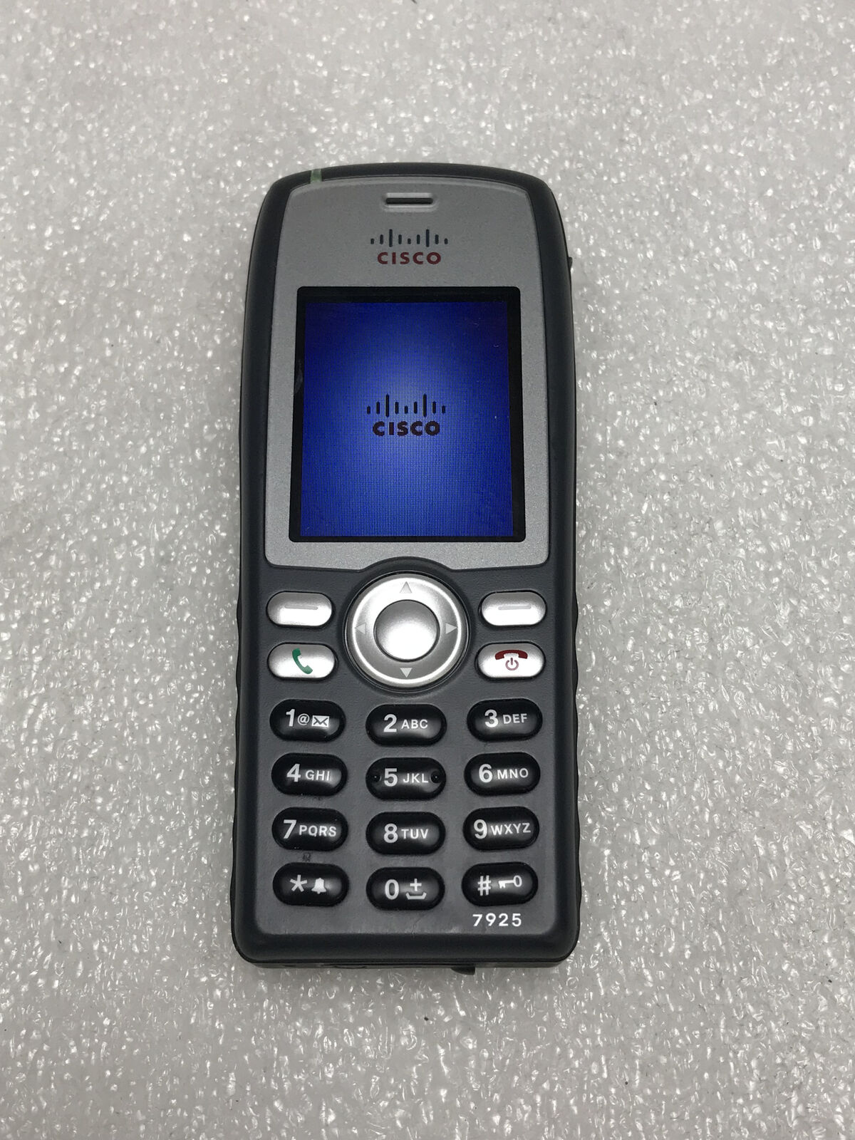 Used Cisco Unified Wireless IP Phone 7925G Factory Restored - Phone with Battery