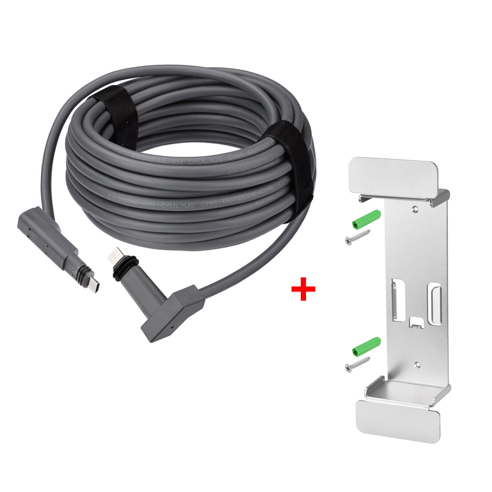 For Starlink Rectangular Satellite V2 30Ft Replacement Cable+Wall mounted storag