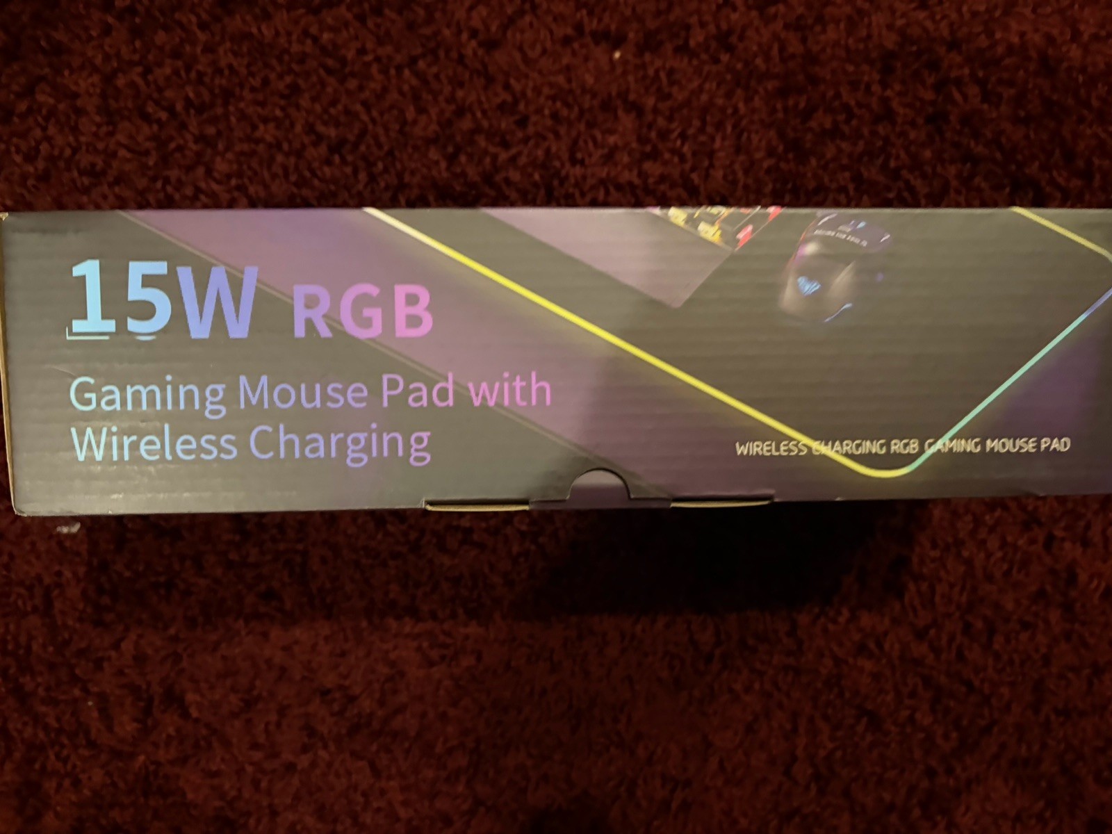 15W RGB Gaming Mouse Pad With Wireless Charging 15W RGB Gaming Mouse Pad With Wireless Charging