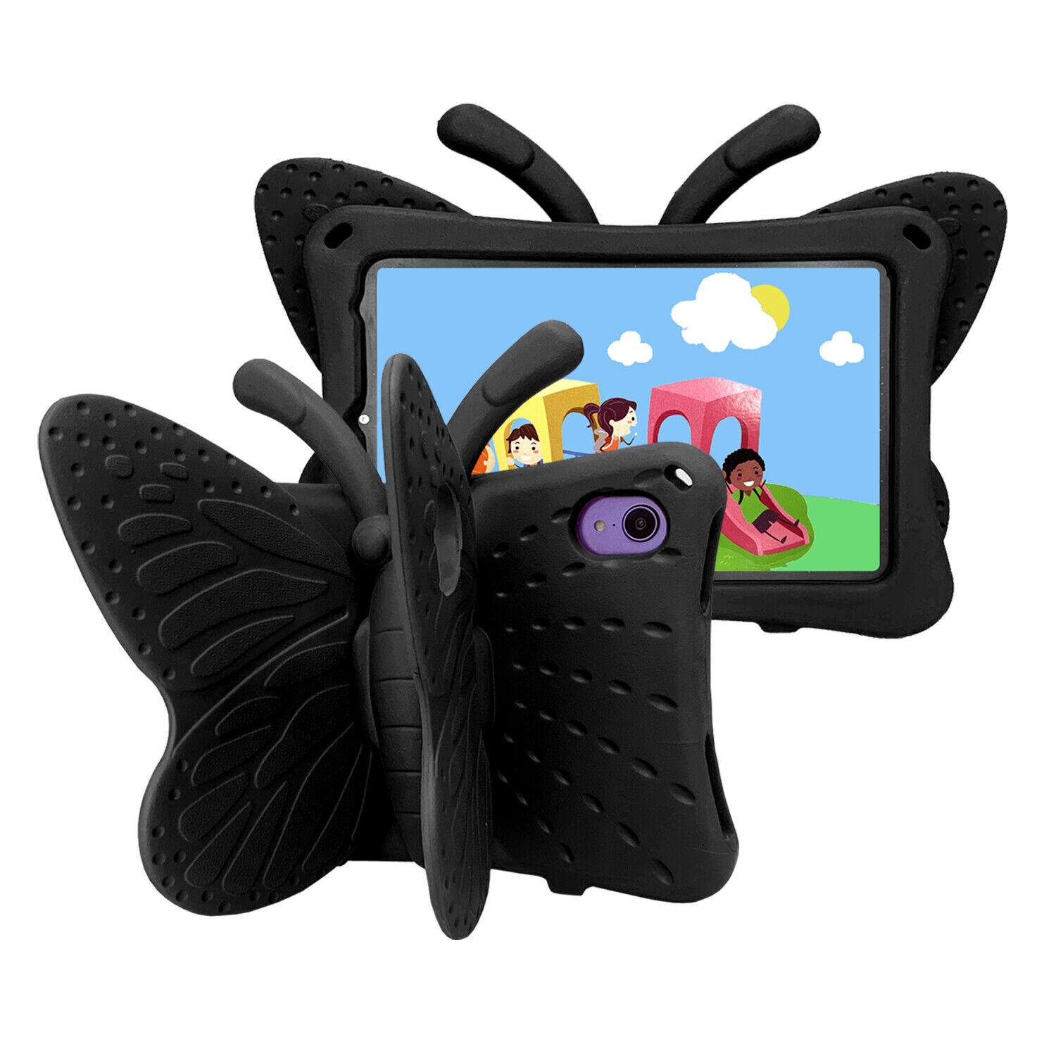 Shockproof Case For iPad 9 8 7 6 5th Generation Cute Butterfly Kid Safe EVA Foam