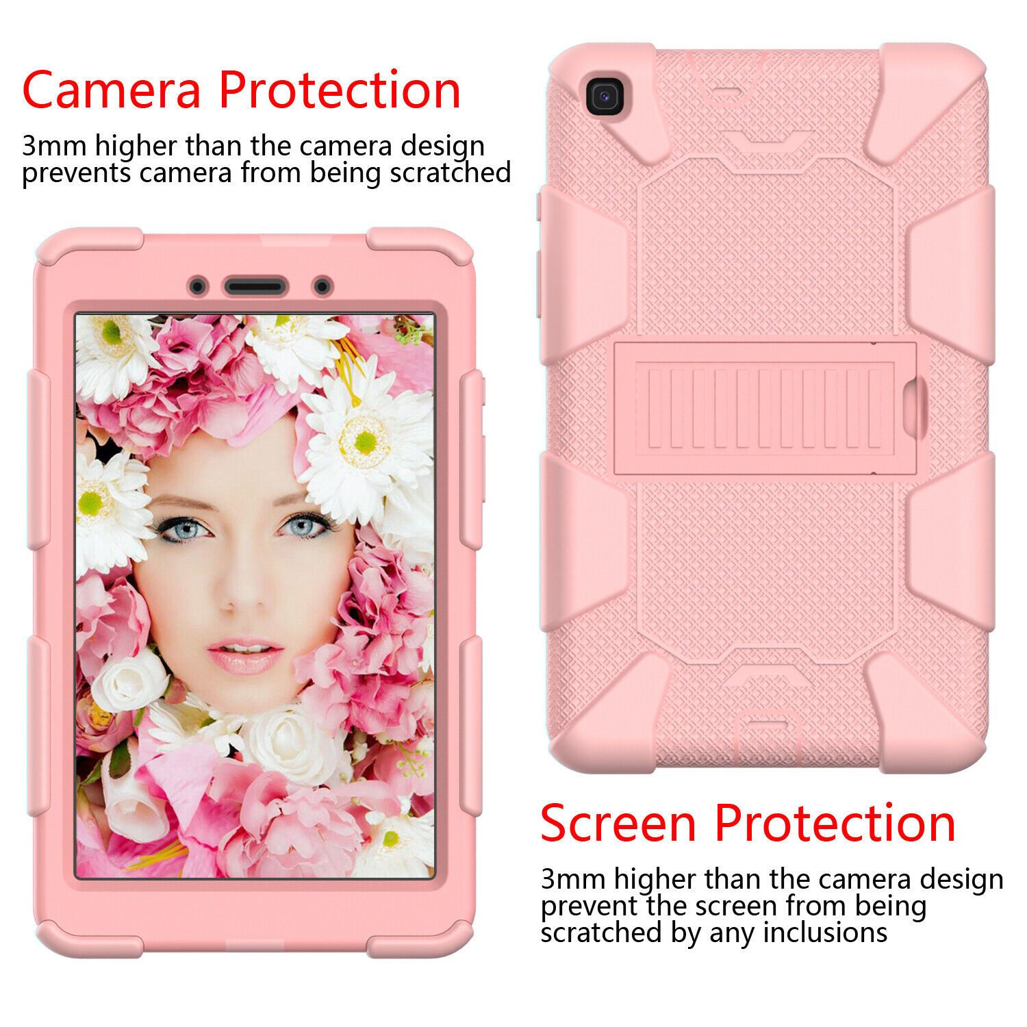 For Samsung Galaxy Tab A 8.0 2019 SM-T290/295 Shockproof Heavy Duty Case Cover 