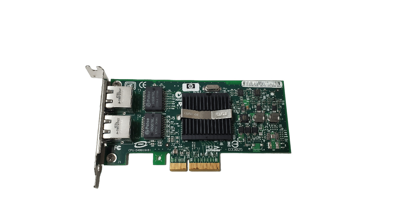 HP NC360T 412646-001 412651-001 PCI-E Dual Port Ethernet Adapter Half Height