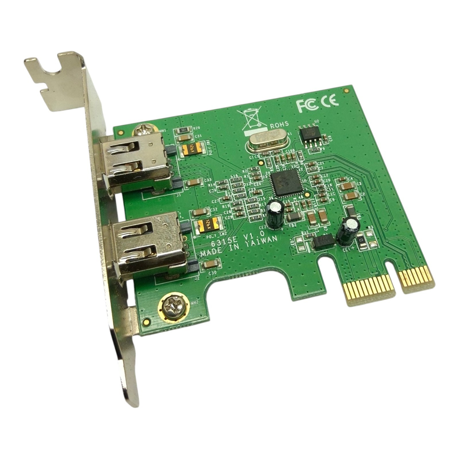 StarTech PEX1394A2V 2-Port PCIe FireWire 400 1394a Card Low Profile StarTech PEX1394A2V 2-Port PCIe FireWire 400 1394a Card Low Profile