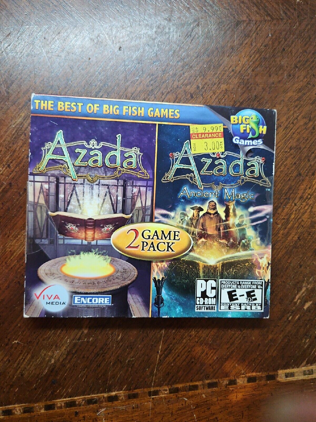 Azada 2-Pack: The best of Big Fish, PC CD-ROM New And Sealed