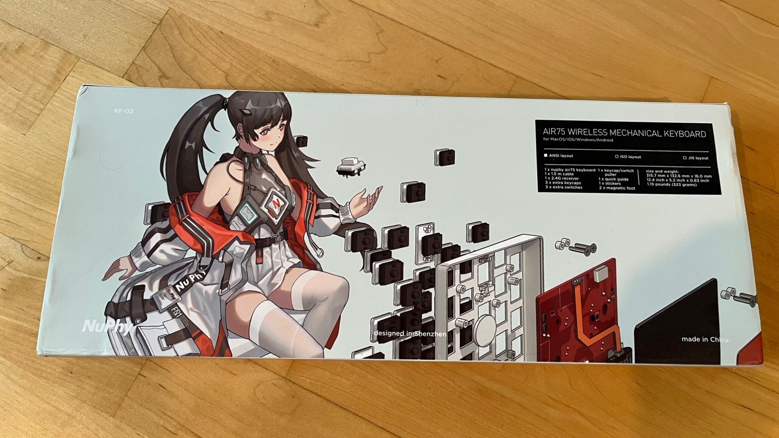 NuPhy Air75 V1 — Ultra-Slim Wireless Low-Profile Mechanical Keyboard NuPhy Air75 V1 — Ultra-Slim Wireless Low-Profile Mechanical Keyboard
