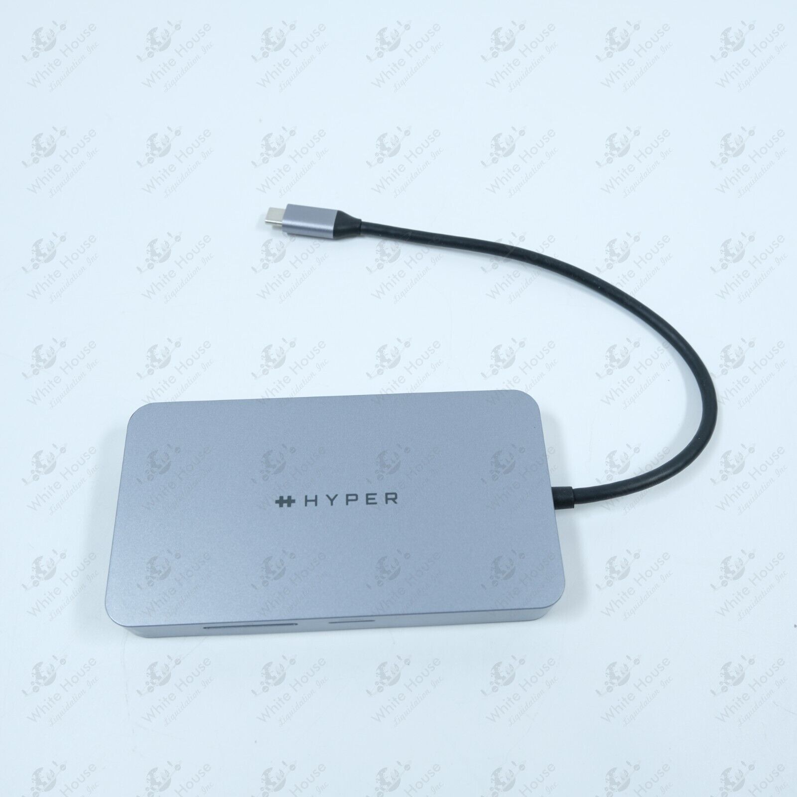 Hyper - HyperDrive Dual 10 Port USB-C Hub for M1/M2/M3 MacBook - Gray (HDM1H)