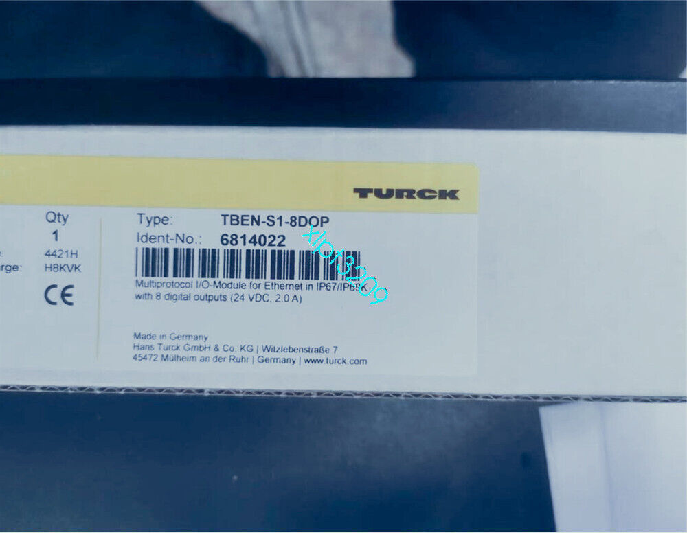 1PC NEW TURCK TBEN-S1-8DOP remote module FedEx or DHL