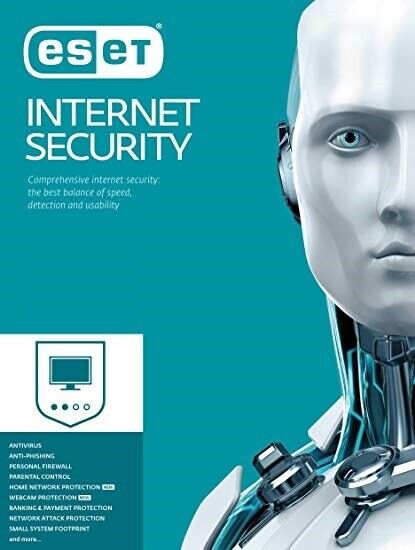 ESET Internet Security Edition 2021 | 1 Device | 1 Year - Digital Delivery