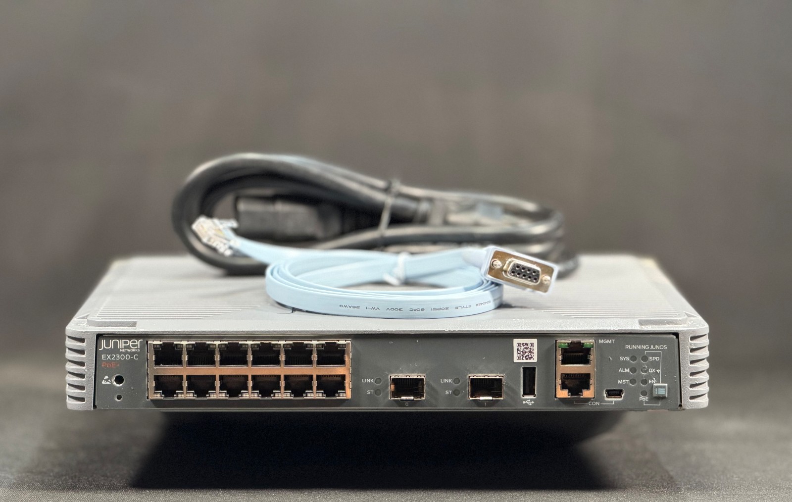 Juniper EX2300-C-12P 12 Port Gigabit PoE+ 2x10G SFP+ Managed Compact  Switch