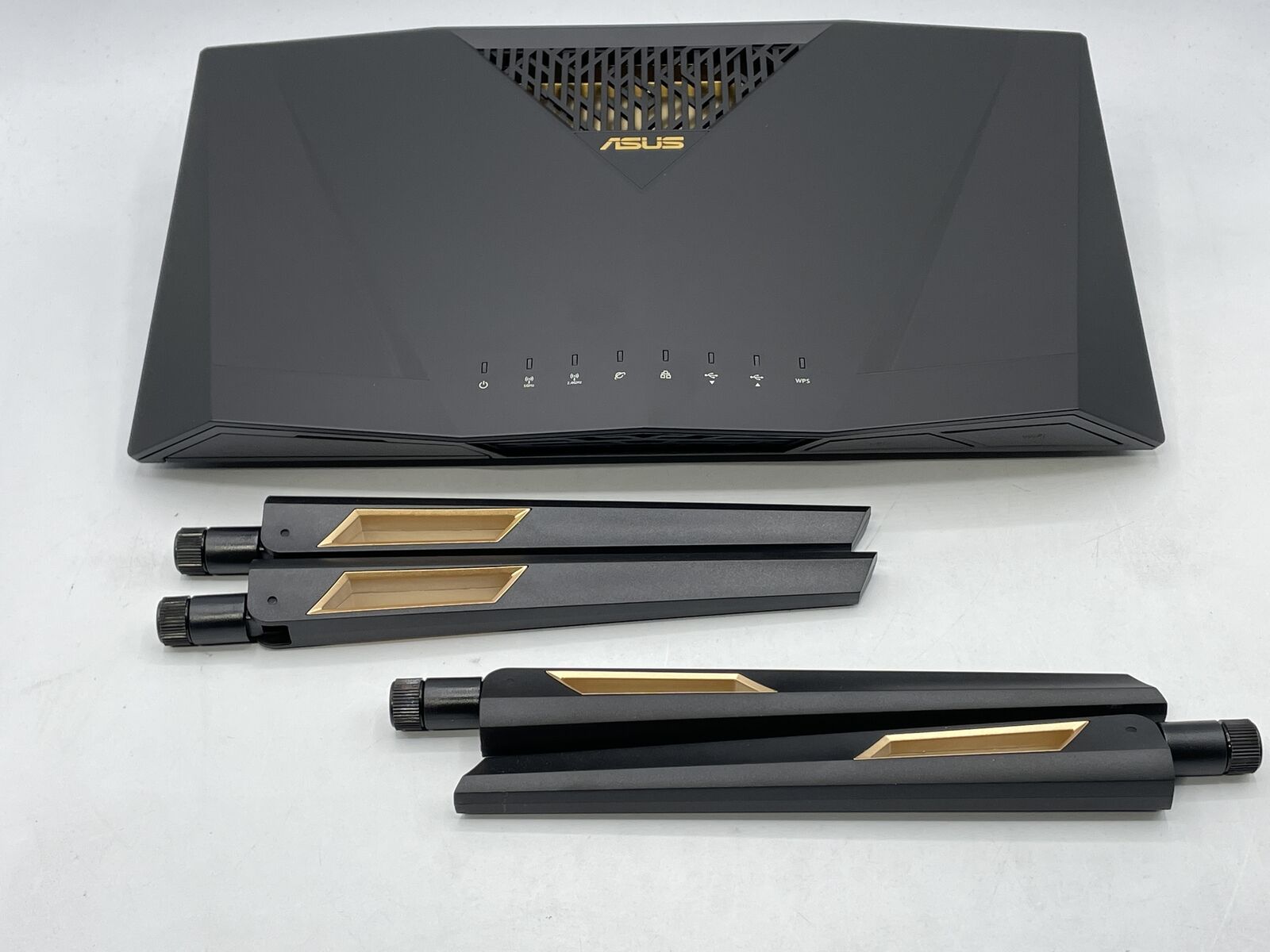 Asus RT-AX88U AX6000 WiFi 6 Dual Band Wireless Gaming Router Black New Open Box