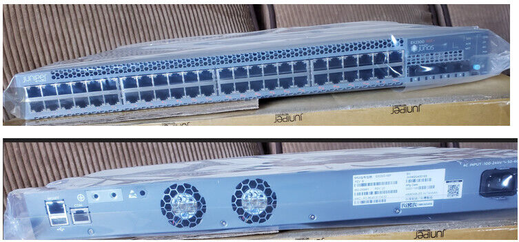  New Factory Sealed Juniper EX2300-48P Networks 48-Port Managed Ethernet Sealed