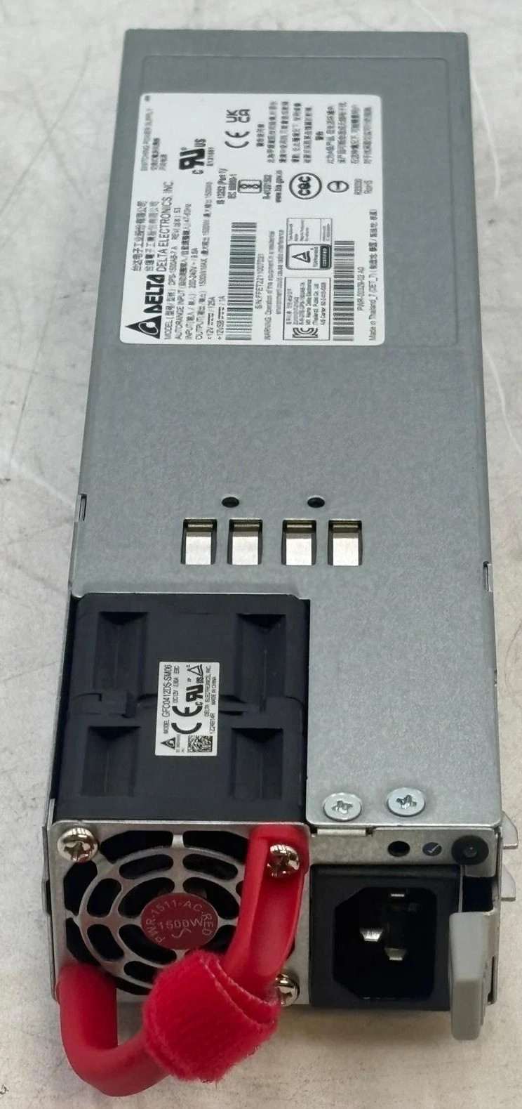 Arista PWR-1511-AC-RED Delta Electronics 1500W Power Supply DPS-1500AB-7 Arista PWR-1511-AC-RED Delta Electronics 1500W Power Supply DPS-1500AB-7
