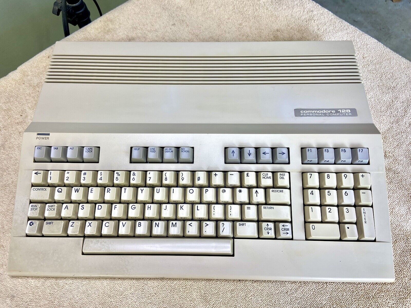 Commodore 128 Personal Computer Only ~ Working ~ Tested