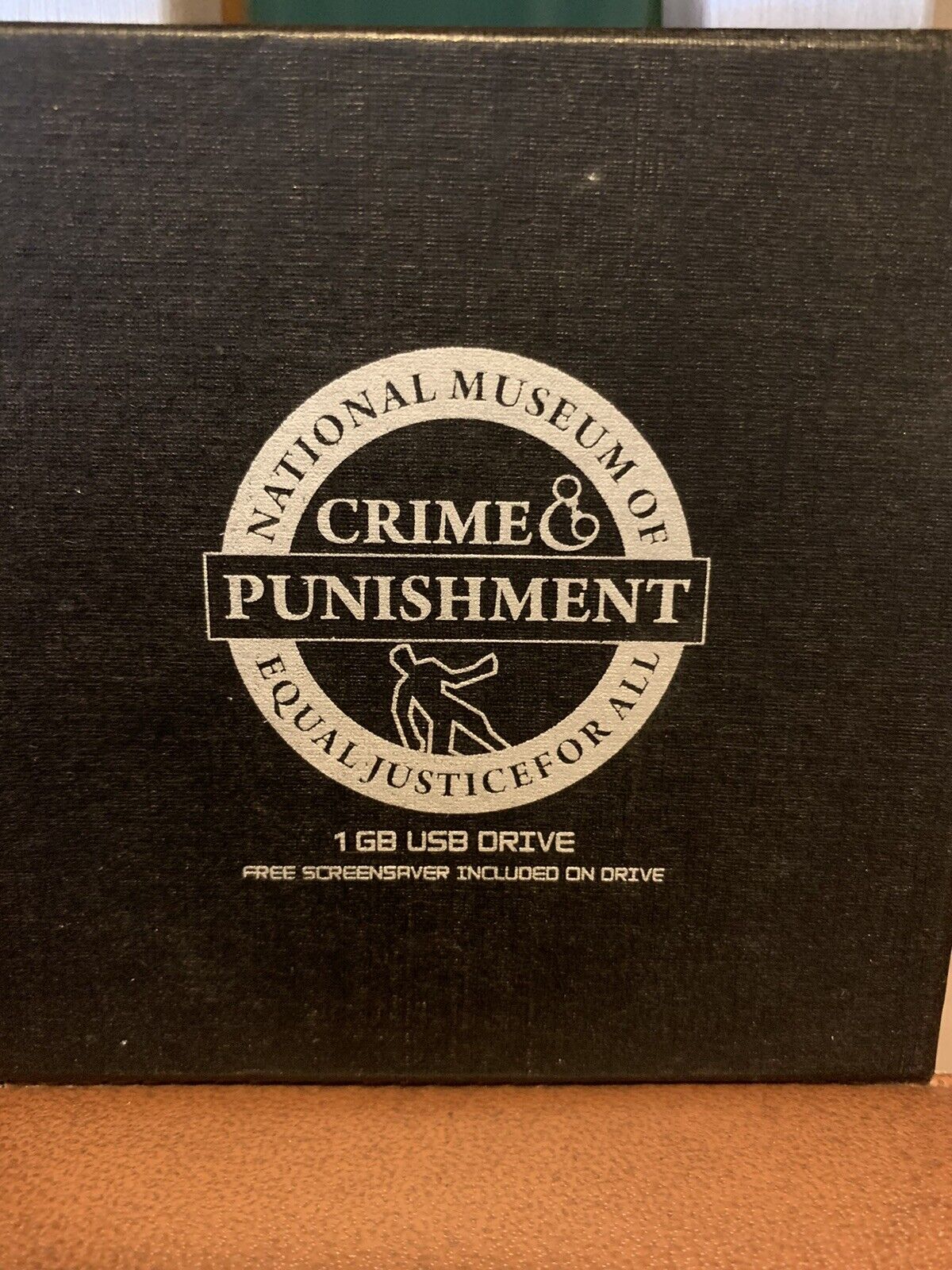 National Museum Of Crime And Punishment 1 Gb USB Drive Handcuffs