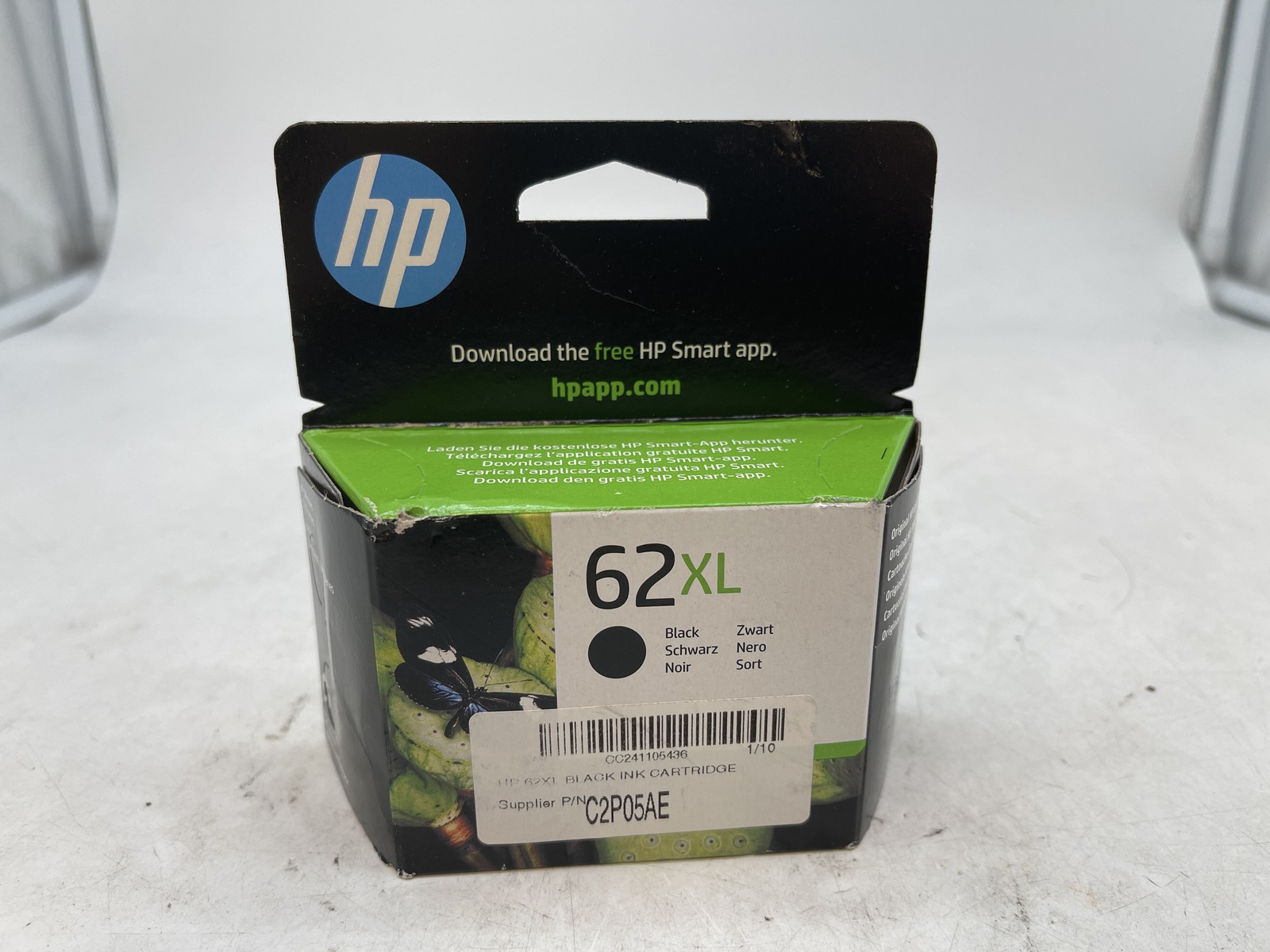 NEW Genuine HP 62XL High Yield Black Ink Cartridge - (Exp. JAN 2028) Free - S/H NEW Genuine HP 62XL High Yield Black Ink Cartridge - (Exp. JAN 2028) Free - S/H