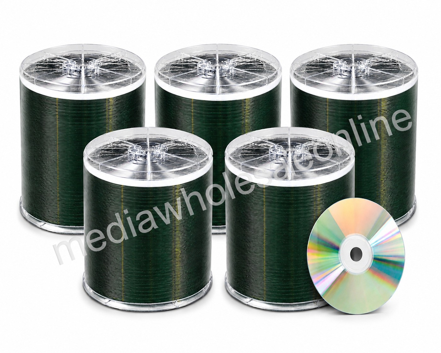 500 Verbatim CD-R CD Silver Shiny Top 52X 700MB Blank Disc No Logo 5x100pk 500 Verbatim CD-R CD Silver Shiny Top 52X 700MB Blank Disc No Logo 5x100pk