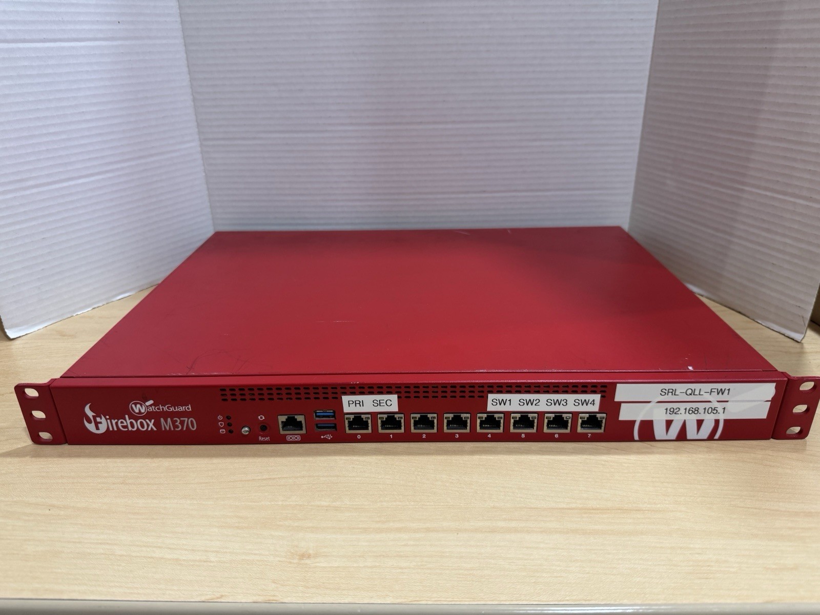 WatchGuard Firebox M370 Network Security Firewall WatchGuard Firebox M370 Network Security Firewall