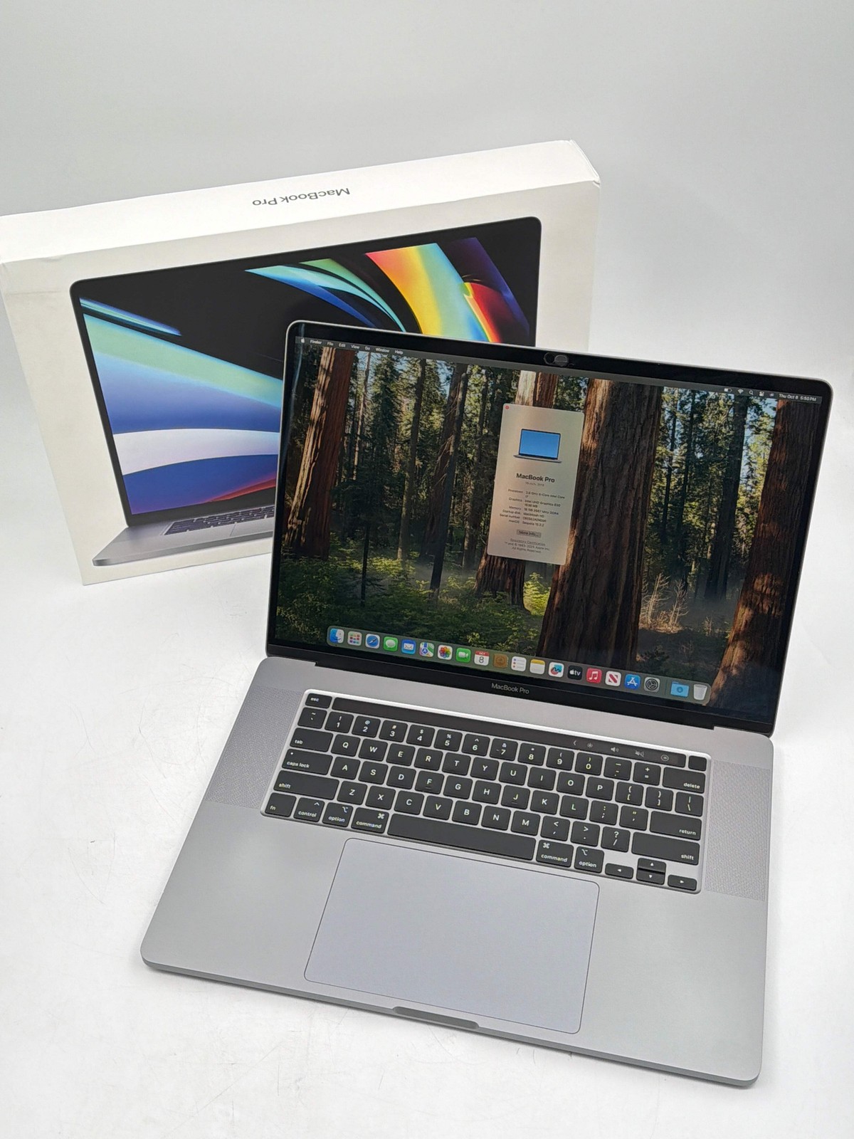 Apple MacBook Pro 16-inch A2141 i7 16GB 512GB Space Gray - w/ Original Box