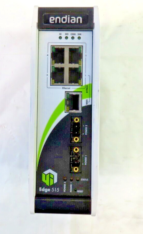 ENDIAN 4i Edge 515 Industrial Firewall/ Router, FOR PARTS/ REPAIR