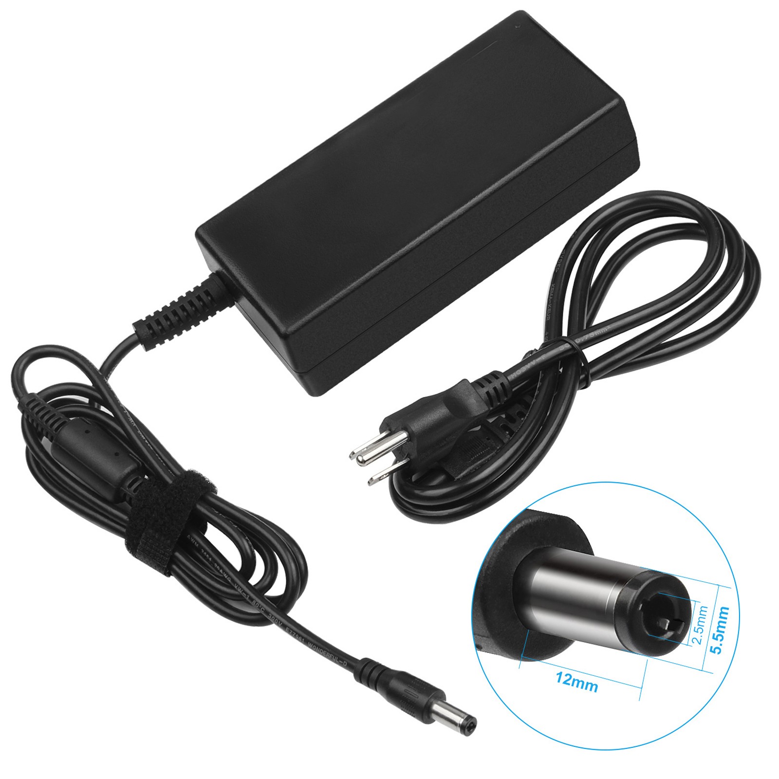 12V 5A 5.5mmx2.5mm AC-DC Power Supply Cord Adapter Charger PSU Mains LED Strip 12V 5A 5.5mmx2.5mm AC-DC Power Supply Cord Adapter Charger PSU Mains LED Strip