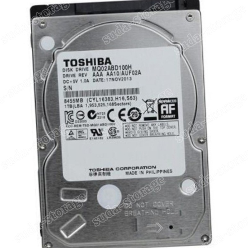 1PCS New Toshiba 1TB MQ02ABD100H 64MB 8GB SATA 2.5 1PCS New Toshiba 1TB MQ02ABD100H 64MB 8GB SATA 2.5