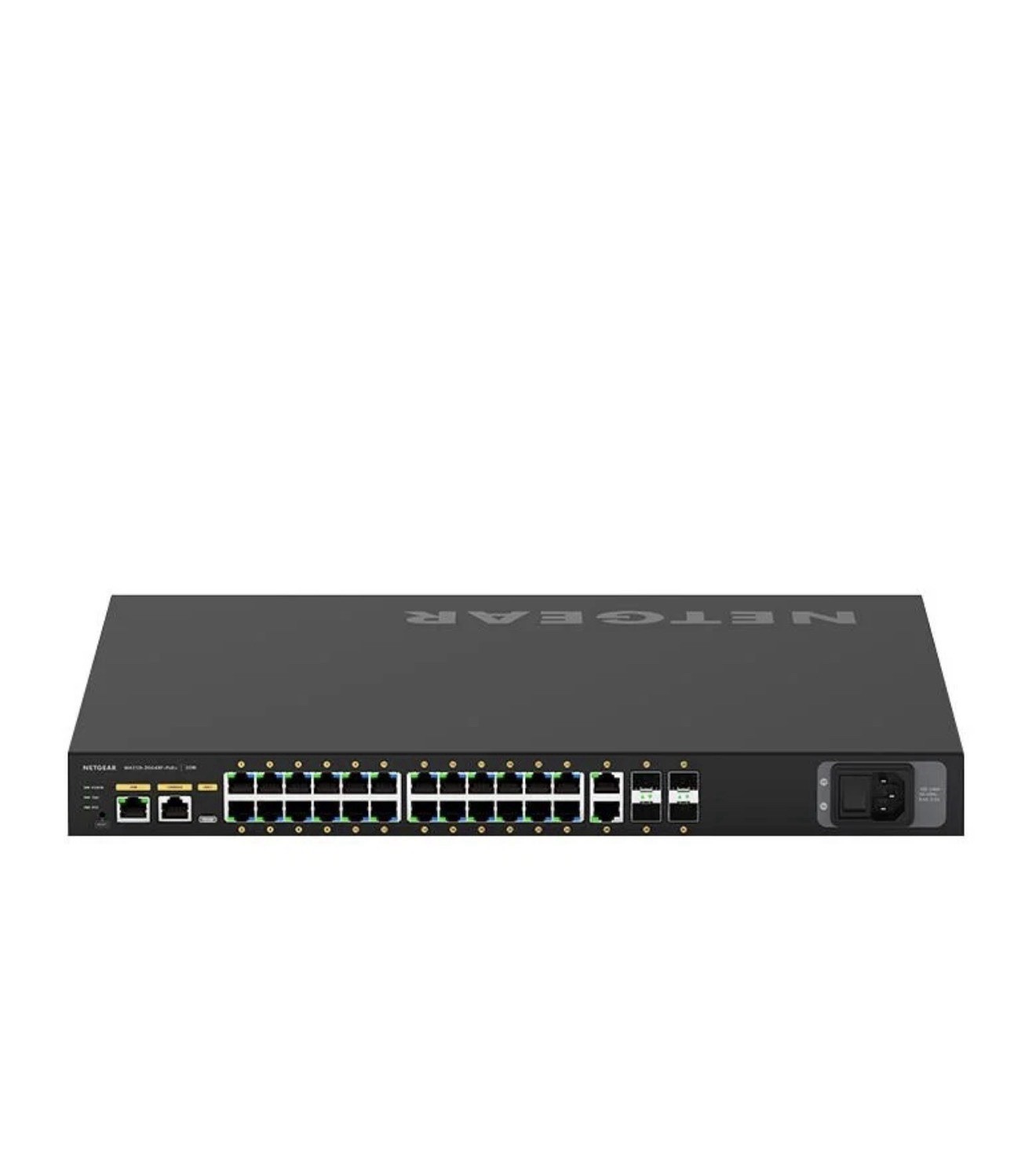 Netgear GSM4230P-100NAS AV Line 24x1G PoE+ 300W 2x1G and 4xSFP Managed Switch Netgear GSM4230P-100NAS AV Line 24x1G PoE+ 300W 2x1G and 4xSFP Managed Switch