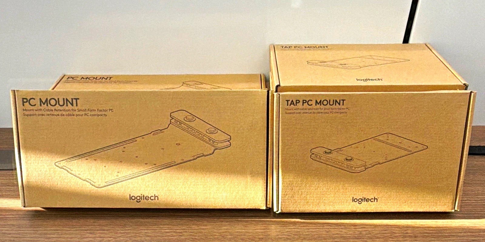 Lot of Logitech (4) PC Mounts & (6) Tap PC Mounts - Most NEW, Few Opened