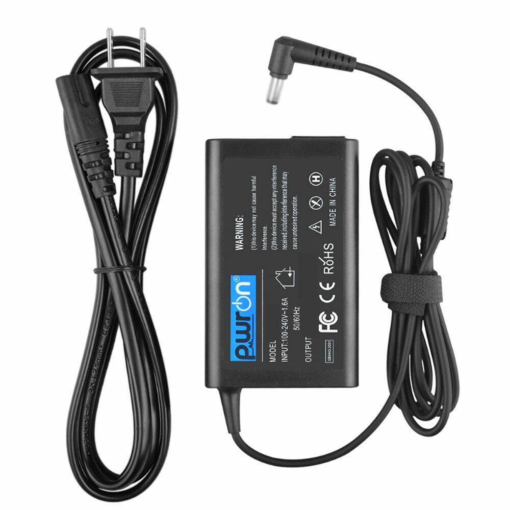 PwrON AC DC Adapter Charger for HP LV876AA#ABB LV877AA#ABB LED LCD Monitor Power