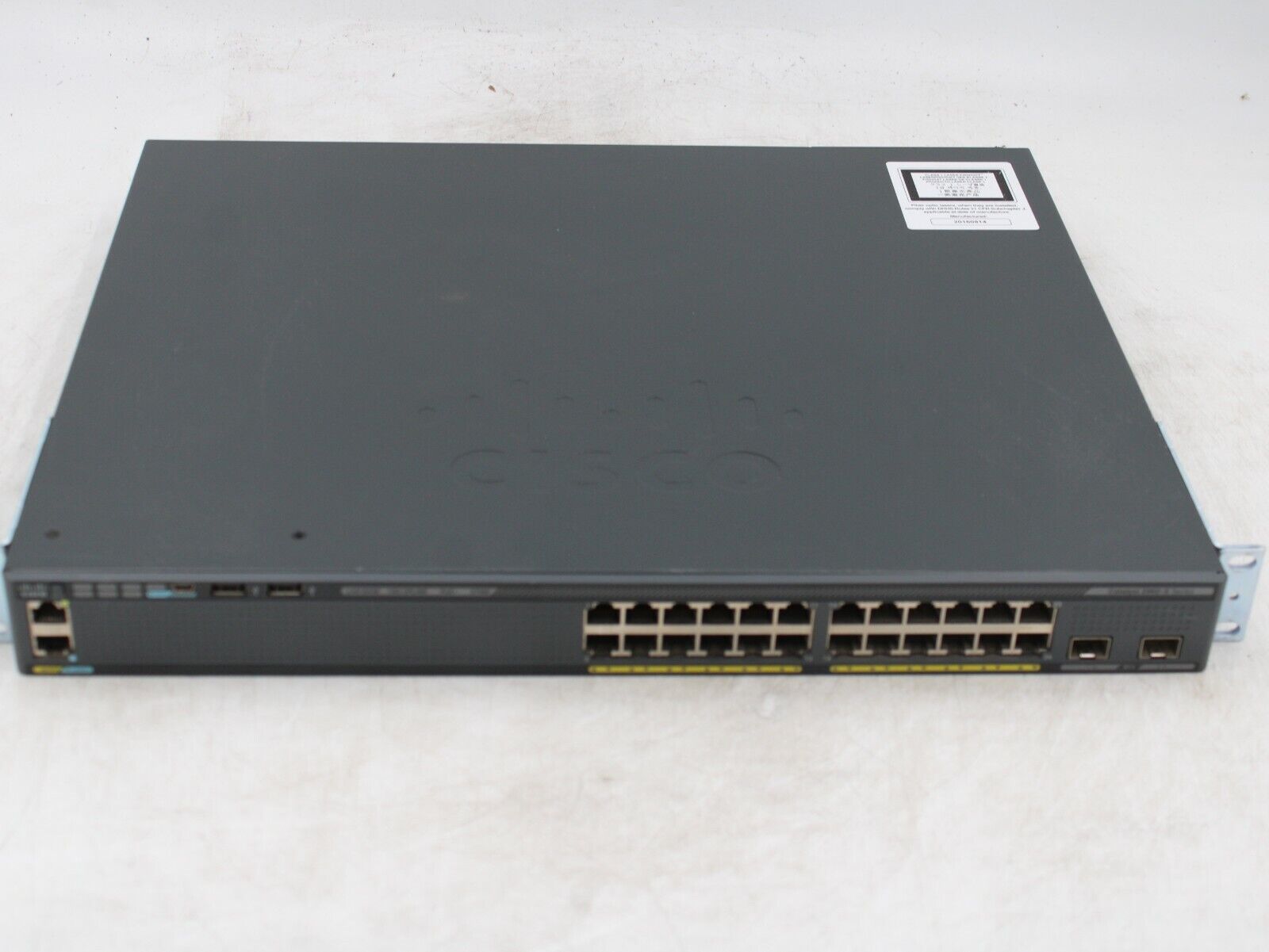 Cisco Catalyst 2960X WS-C2960X-24PD-L 24 Port Gigabit Network Switch TESTED