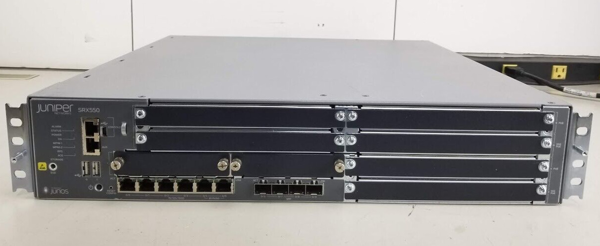 Juniper Networks SRX550-645AP Services Gateway Firewall Security Appliance
