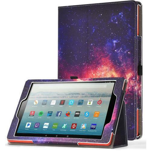 For Amazon Fire HD 10 Case (2019 ) | Poetic Leather Stand Tablet Cover Galaxy