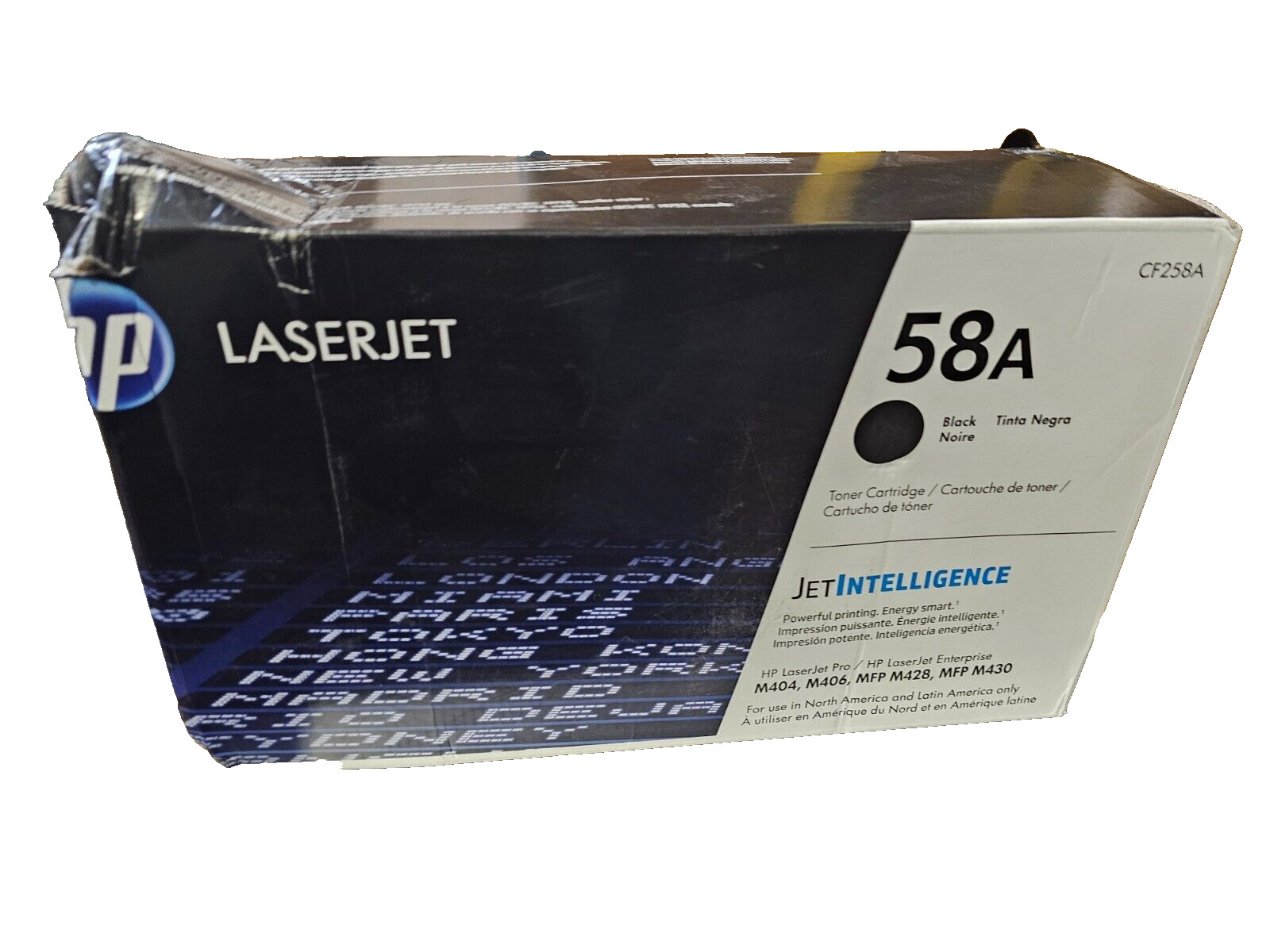 Genuine Hp LaserJet 58A CF258A Black Toner Cartridge Factory Seal UGLY BOX 04/23