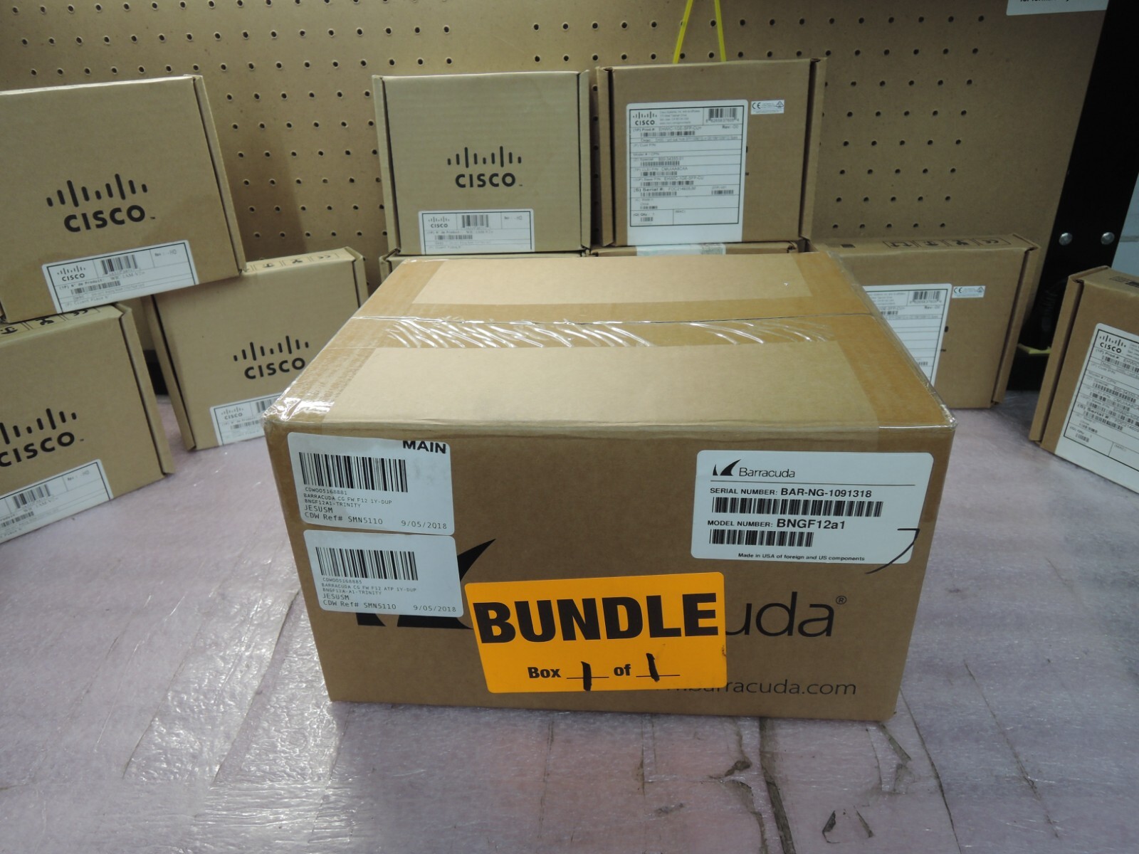 NEW Barracuda BNGF12a1 Networks Cloudgen Firewall F12 Bundle . 30days warranty. NEW Barracuda BNGF12a1 Networks Cloudgen Firewall F12 Bundle . 30days warranty.