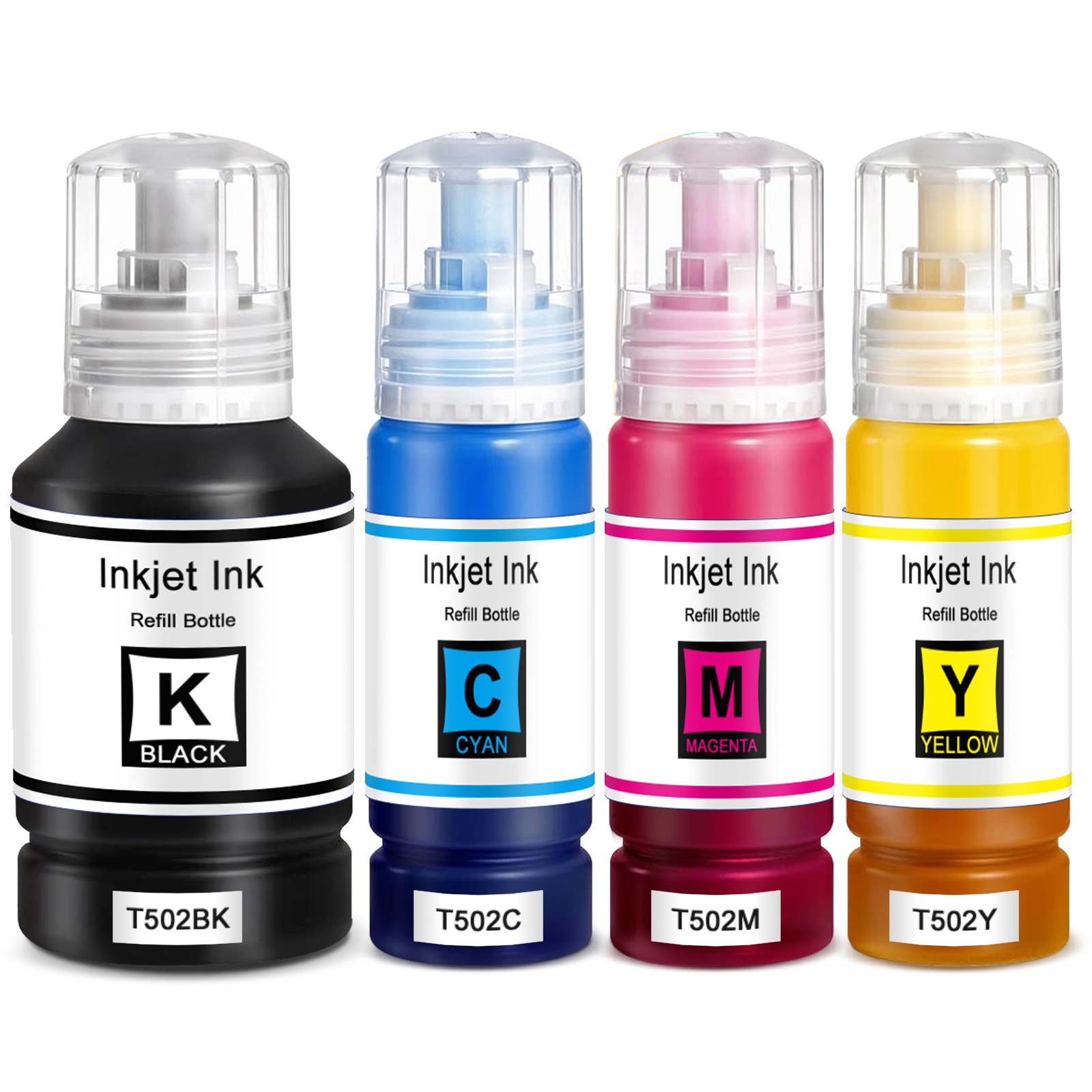 Compatible With Epson 502 Ink EcoTank ET-2850 ET-3830 ET-2988 ET-2760 ET3760 4PK Compatible With Epson 502 Ink EcoTank ET-2850 ET-3830 ET-2988 ET-2760 ET3760 4PK