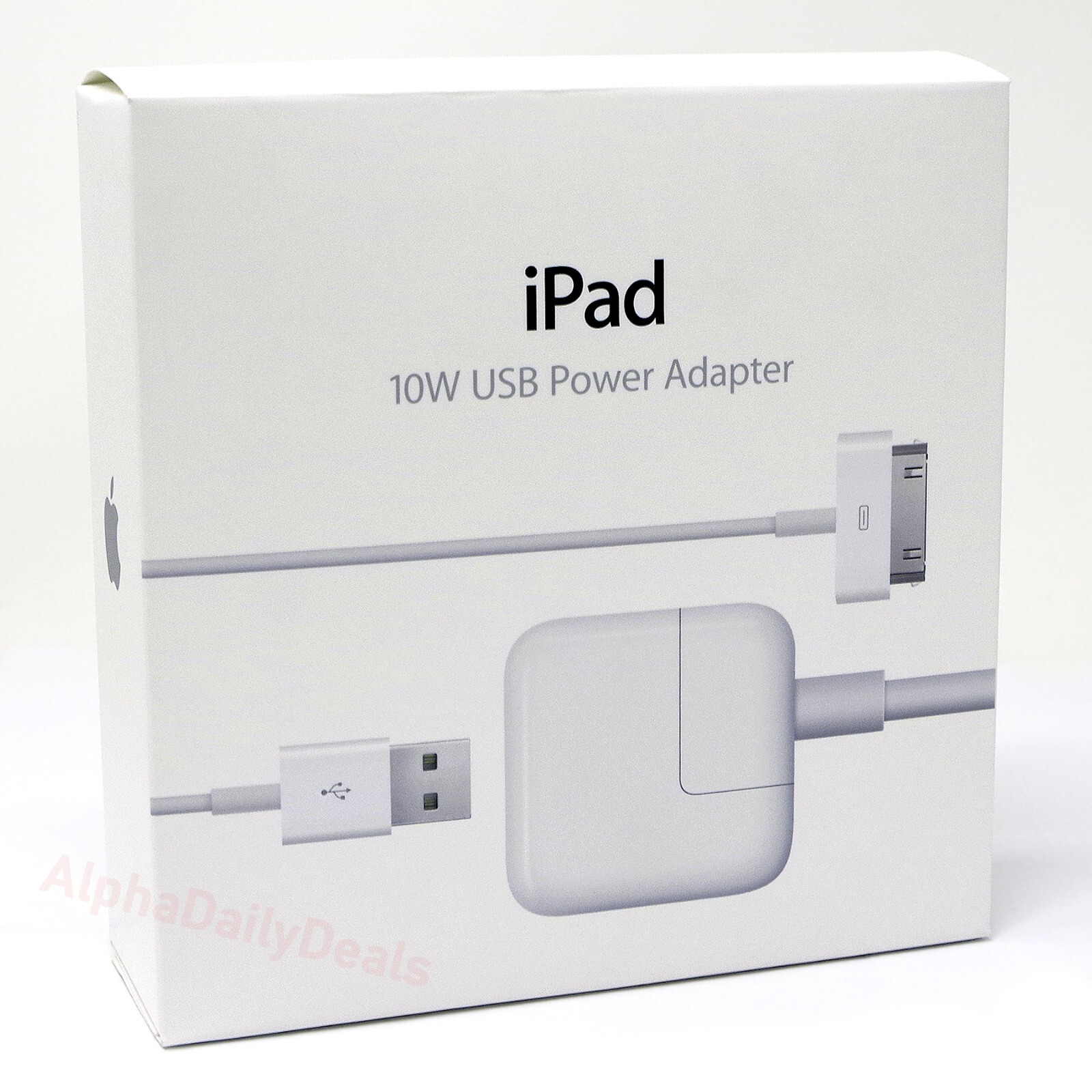 Genuine OEM Apple iPad 10W USB Power Adapter 30 Pin Charger Genuine OEM Apple iPad 10W USB Power Adapter 30 Pin Charger