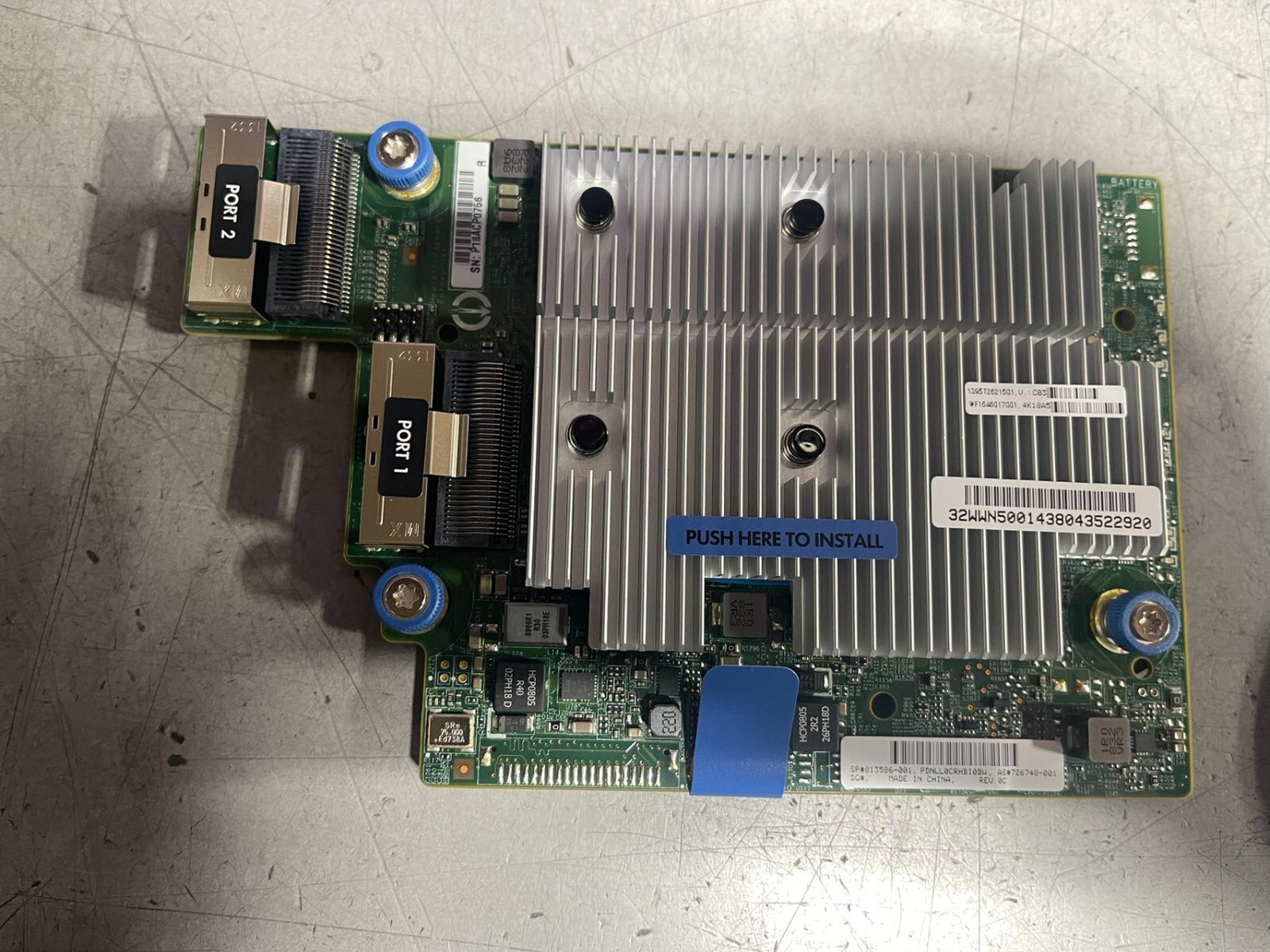 HPE 813586-001 Smart Array P840ar/2GB 12Gb 2P Controller 726748-001 RAID Card HPE 813586-001 Smart Array P840ar/2GB 12Gb 2P Controller 726748-001 RAID Card