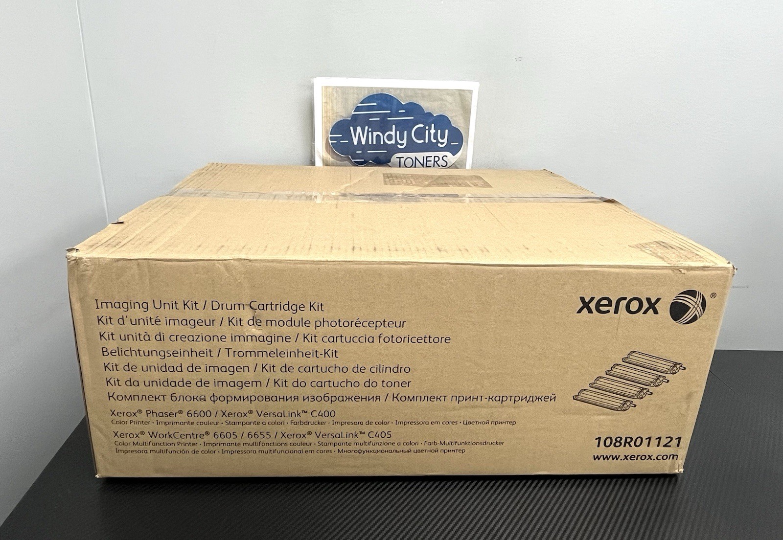 Xerox 108R01121 Imaging Unit kit 3 Color KCY 60K Pg Yield For 6600 C400 Open Box Xerox 108R01121 Imaging Unit kit 3 Color KCY 60K Pg Yield For 6600 C400 Open Box