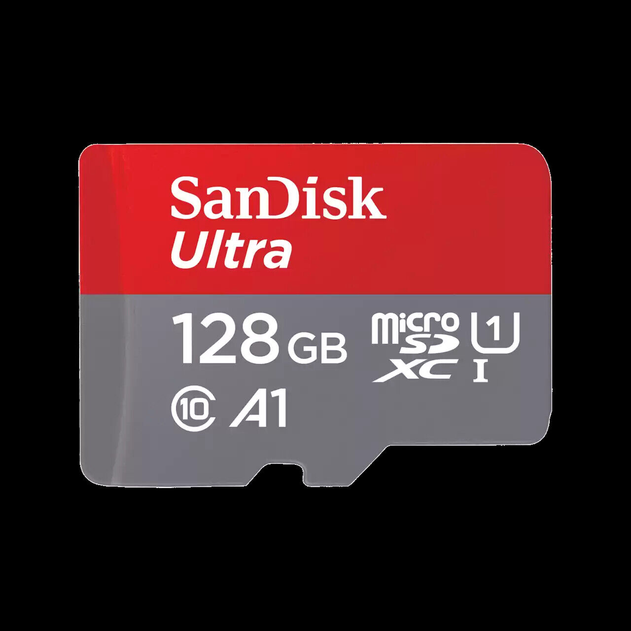 SanDisk 128GB Ultra microSDXC UHS-I Memory Card w/SD Adapter- SDSQUAB-128G-GN6MA