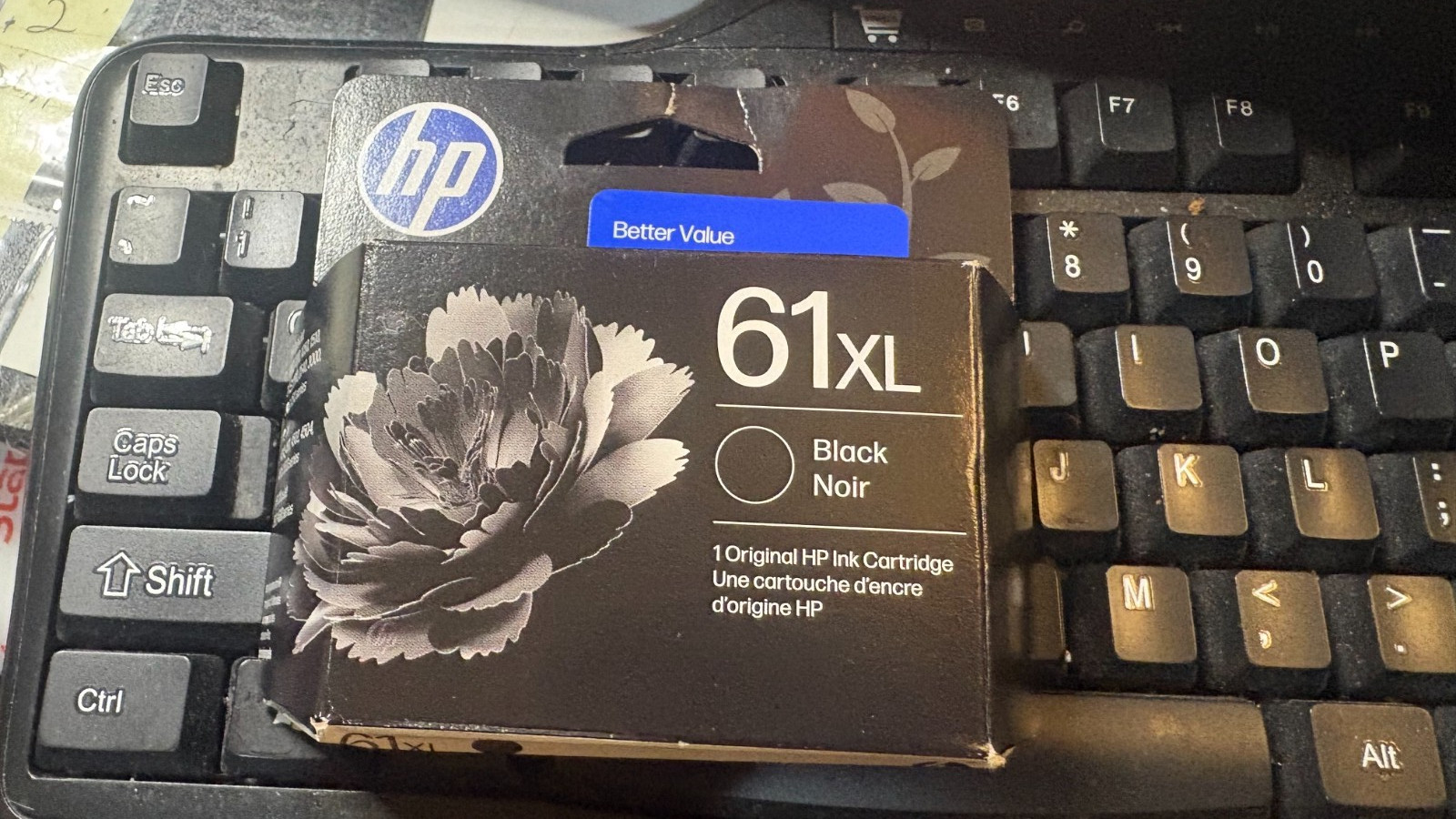 New & Sealed Genuine OEM HP 61XL Black Ink Cartridge EXP 04/2028 - NIB New & Sealed Genuine OEM HP 61XL Black Ink Cartridge EXP 04/2028 - NIB