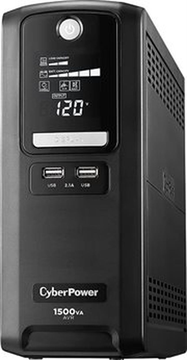 CyberPower LX1500GU-R 1500VA/900W 10 Outlets UPS - Certified Refurbished