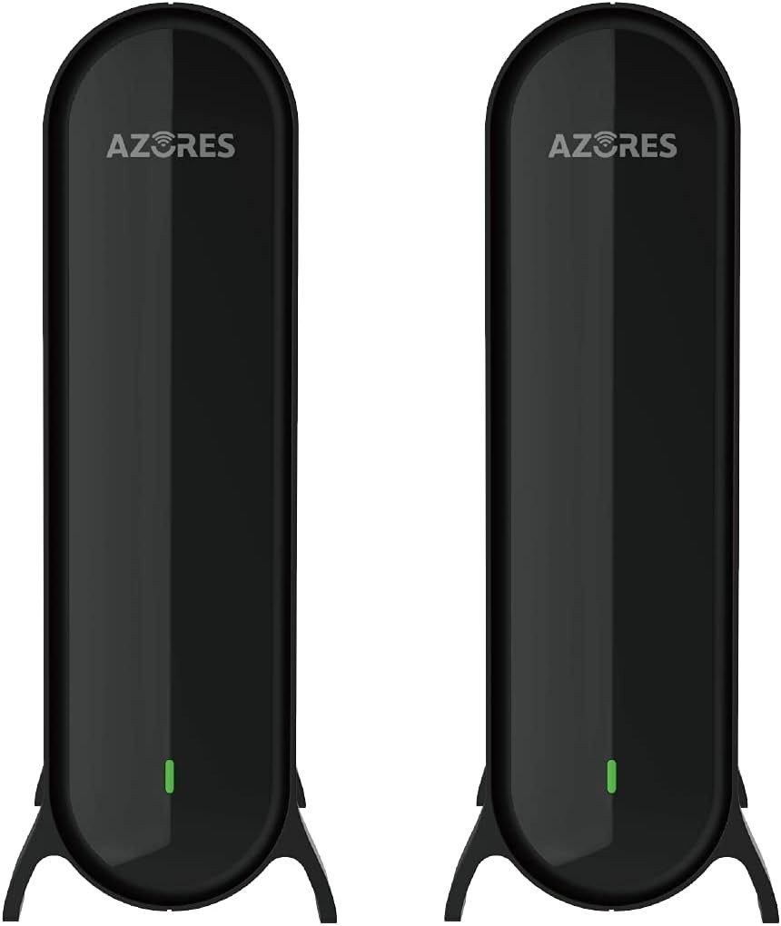 Azores AX1800 WiFi 6 Mesh Router 2-Pack Gigabit LAN Ports Home System Azores AX1800 WiFi 6 Mesh Router 2-Pack Gigabit LAN Ports Home System