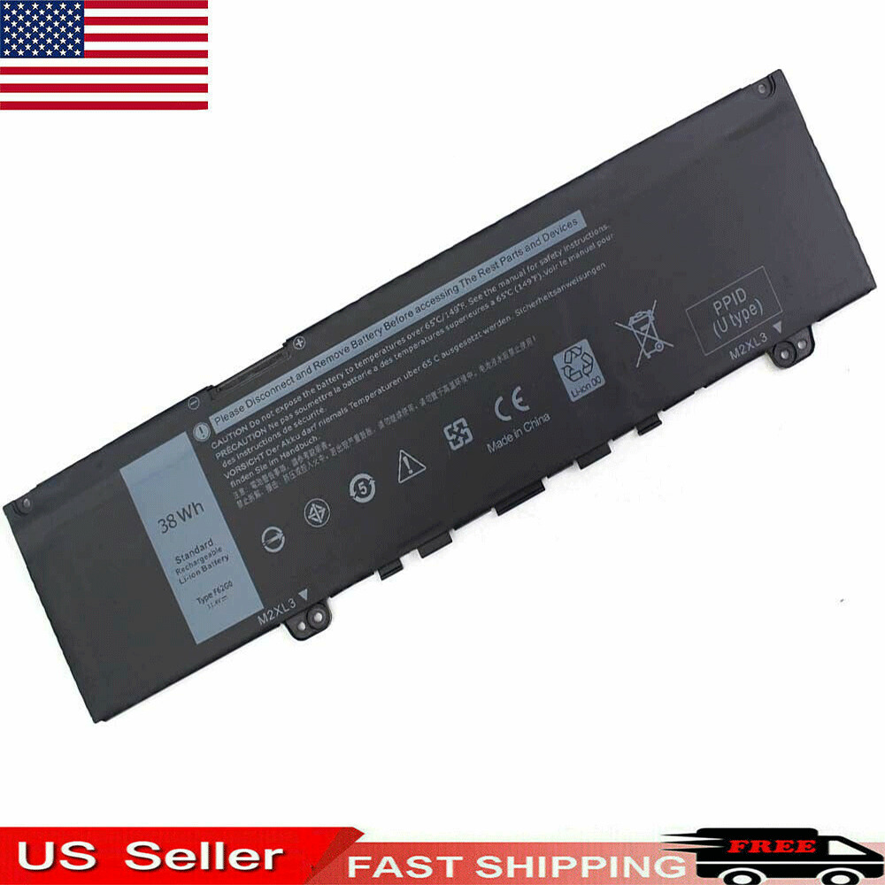 F62GO Battery Compatible with Dell Inspiron 13 7000 7373 7386 2-in-1 7370 7380 