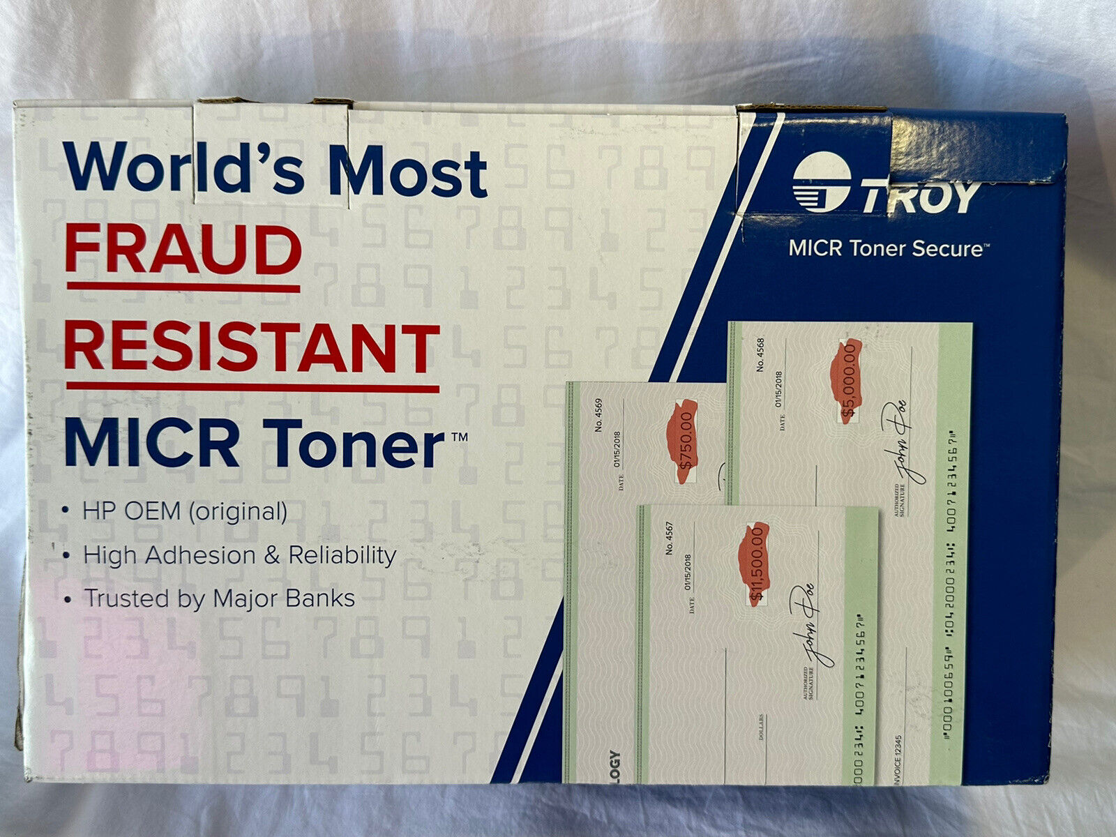Troy CF258A Black Standard Yield MICR Toner Cartridge for HP 58A New Sealed
