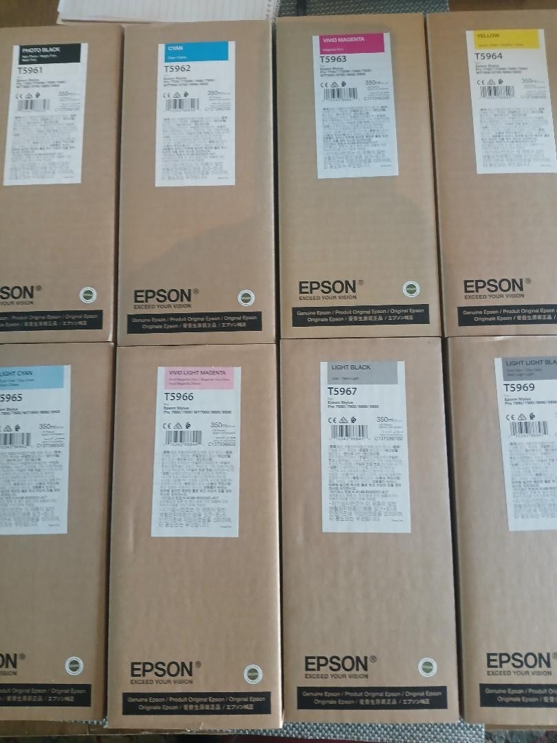 2021-22 1 New Sealed Genuine Epson Ink Choose 1 T5961-T5964-T5969 PRO 7890 7900 2021-22 1 New Sealed Genuine Epson Ink Choose 1 T5961-T5964-T5969 PRO 7890 7900